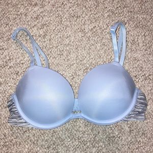 Light Blue PINK Victoria’s Secret Push Up Bra